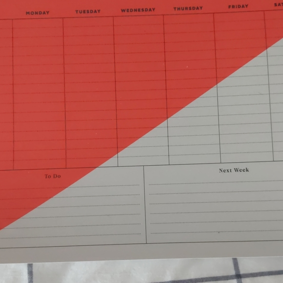 Weekly calendar - Picture 3 of 4